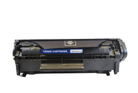 Premium Mono Laser Toner Cartridge. Replacement for Canon CRG104, FX9, FX10 (XL), HP Q2612X