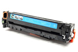 Premium Color Laser Toner Cartridge. Replacement for Canon 116 C, HP CB541A, CB321A