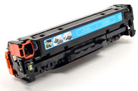Premium Color Laser Toner Cartridge. Replacement for Canon C118 C, HP CC531A , CE411A, CF381A