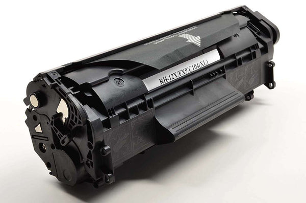 Premium Mono Laser Toner Cartridge. Replacement for Canon CRG104, FX9, FX10 (XL), HP Q2612X