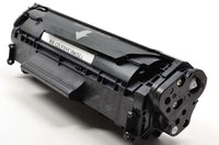 Premium Mono Laser Toner Cartridge. Replacement for Canon CRG104, FX9, FX10 (XL), HP Q2612X